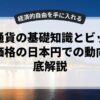 仮想通貨の基礎知識とビットコイン価格の日本円での動向を徹底解説